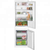 Bosch KIV86NSE0 Refrigerator, Built-in, Combi, Height 177.2 cm, E, Fridge 183 L, Freezer 84 L