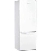 Indesit LI6 S2E W Refrigerator, E, Free-standing, Combi, Height 1.59 m, Net fridge 197 L, Net freezer 75 L, White