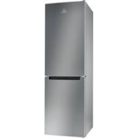 Indesit LI8 S2E S Refrigerator, E, Free-standing, Combi, Height 1.89 m, Net fridge 228 L, Net freezer 111 L, Silver