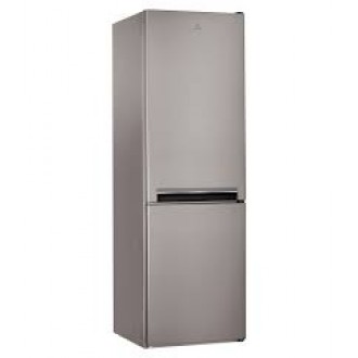 Indesit LI9 S2E S Refrigerator, E, Free-standing, Height 201.3 cm, Net fridge 261 L, Net freezer 111 L, Stainless Steel