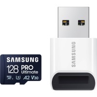 SAMSUNG 128GB, PRO Ultimate R200/W130 microSDXC, Class 10