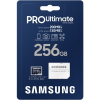 SAMSUNG 256GB PRO Ultimate microSD Card