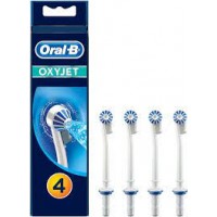 Oral-B OxyJet Oral Irrigator, 4 nozzles, Pack with mouthwash, White/Blue 