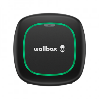 Wallbox Pulsar Max Electric Vehicle charge, 7 meter cable Type 2, 22kW, DC leakage + OCPPP, Black