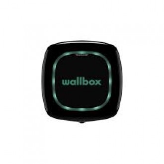 Wallbox Pulsar Pro Electric Vehicle Charger, Type 2 Socket, 7 Meter Cable, 22kW, Black Wallbox