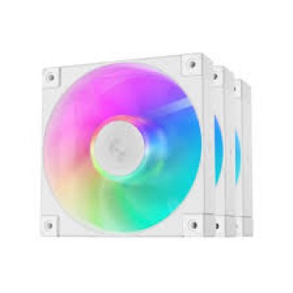 Deepcool R-FD12-BKAPN3-G ARGB-3 IN 1 Performance 120mm Fan White 3-Pack
