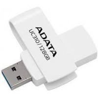 ADATA UC310 128GB USB Flash Drive, White ADATA