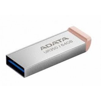 ADATA UR350 64GB USB Flash Drive, Brown ADATA ADATA UR350 64GB USB Flash Drive, Brown ADATA