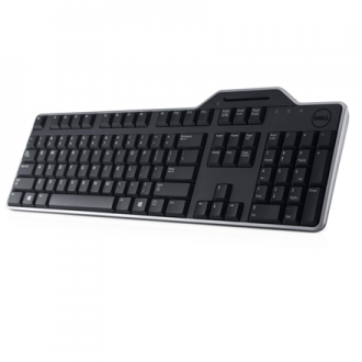 Dell KB813 Smartcard keyboard, Wired, Keyboard layout EST, USB, Black