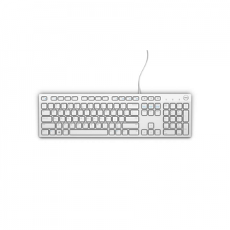 Dell KB216 Keyboard, Keyboard layout Qwerty, USB, White, English,