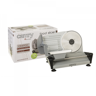 Camry CR 4702 Meat slicer, 200W Camry Food slicers CR 4702 Stainless steel, 200 W, 190 mm Camry CR 4702 Meat slicer, 200W Camry Food slicers CR 4702 Stainless steel, 200 W, 190 mm