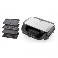 ETA 4 in 1 sandwich maker ETA315190010 Black/Stainless steel, 900 W, Number of plates 4, Number of sandwiches 2