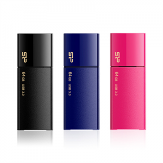 Silicon Power Blaze B05 64 GB, USB 3.0, Blue Silicon Power Blaze B05 64 GB, USB 3.0, Blue
