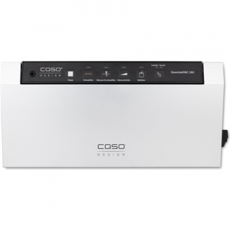 Caso Vacuum sealer GourmetVAC 280 Automatic, Silver, 130 W, Incl. container function for use with CASO vacuum containers. Incl. 