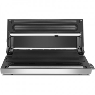 Caso Vacuum sealer GourmetVAC 280 Automatic, Silver, 130 W, Incl. container function for use with CASO vacuum containers. Incl. 