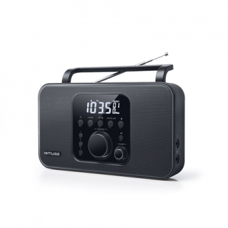 Muse Radio M-091R Black, AUX in, Alarm function Muse Radio M-091R Black, AUX in, Alarm function