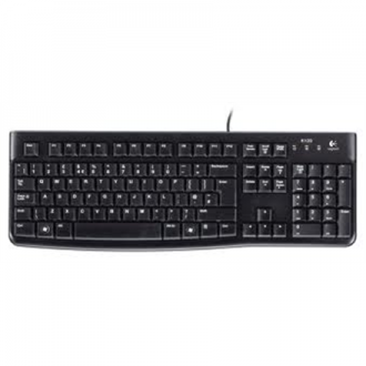 Logitech K120 wired, USB, Keyboard layout EN/LT, USB Port, 1.5 m, Black, Lithuanian, 55 g Logitech K120 wired, USB, Keyboard layout EN/LT, USB Port, 1.5 m, Black, Lithuanian, 55 g