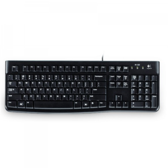Logitech K120 wired, USB, Keyboard layout EN/LT, USB Port, 1.5 m, Black, Lithuanian, 55 g Logitech K120 wired, USB, Keyboard layout EN/LT, USB Port, 1.5 m, Black, Lithuanian, 55 g