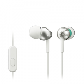 Sony In-ear Headphones EX series, White Sony MDR-EX110AP In-ear, White Sony In-ear Headphones EX series, White Sony MDR-EX110AP In-ear, White