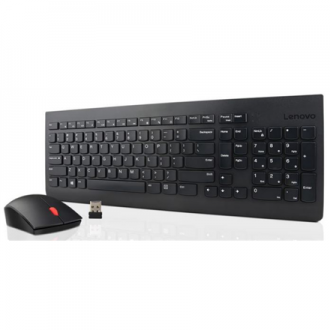 Lenovo 4X30M39487 Wireless, Batteries included, No, Black, Wireless connection Yes, Essential Keyboard Russian/Cyrillic and Mous