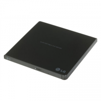 H.L Data Storage Ultra Slim Portable DVD-Writer GP57EB40 Interface USB 2.0, DVD R/RW, CD read speed 24 x, CD write speed 24 x, B