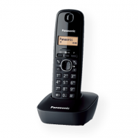 Panasonic Cordless KX-TG1611FXH Black, Caller ID, Wireless connection, Phonebook capacity 50 entries, Built-in display,