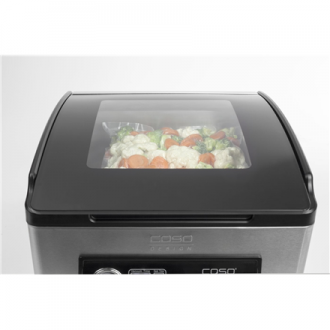 Caso Vacuum sealer VacuChef 70 Automatic, Silver/ black, 350 W, Film Box