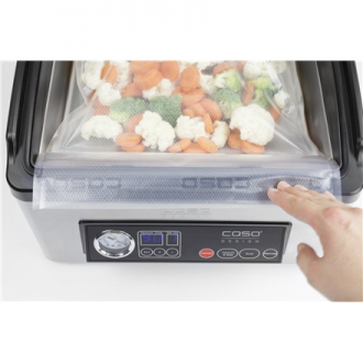 Caso Vacuum sealer VacuChef 70 Automatic, Silver/ black, 350 W, Film Box