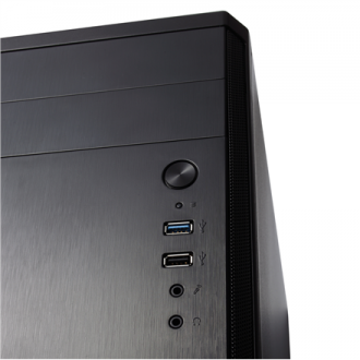 Fractal Design CORE 1100 Black, Micro ATX, Power supply included No Fractal Design CORE 1100 Black, Micro ATX, Power supply included No