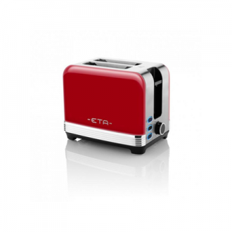 ETA STORIO Toaster ETA916690030 Red, Stainless steel, 930 W, Number of power levels 7,