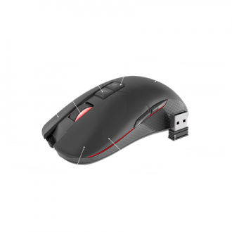 Genesis ZIRCON 330 Wireless, Gaming Mouse, Black