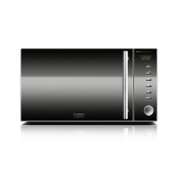 Caso Microwave oven MG20C 20 L, Grill, Buttons, Rotary, 800 W, Black, Stainless steel, Free standing, Defrost function