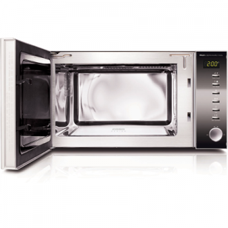 Caso Microwave oven MG20C 20 L, Grill, Buttons, Rotary, 800 W, Black, Stainless steel, Free standing, Defrost function