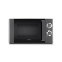 Caso Microwave oven 3307 M20 Ecostyle 20 L, Free standing, Rotary, 700 W, Black, Defrost function