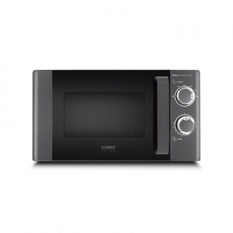 Caso Microwave oven 3307 M20 Ecostyle 20 L, Free standing, Rotary, 700 W, Black, Defrost function