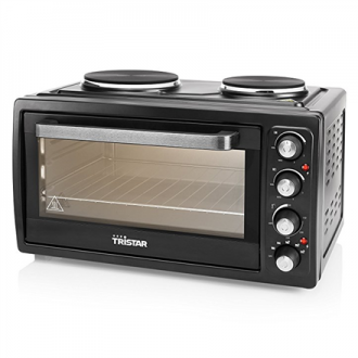 Tristar Electric mini oven OV-1443 38 L, Table top, Black, Rotary knobs Tristar Electric mini oven OV-1443 38 L, Table top, Black, Rotary knobs
