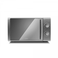 Caso Microwave oven M20 EASY 03309 20 L, Free standing, Rotary, 700 W, Silver, Defrost function