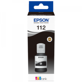 Epson 112 EcoTank Pigment C13T06C14A Ink Bottle, Black Epson 112 EcoTank Pigment C13T06C14A Ink Bottle, Black