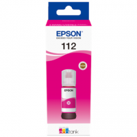 Epson 112 EcoTank Pigment C13T06C34A Ink Bottle, Magenta Epson 112 EcoTank Pigment C13T06C34A Ink Bottle, Magenta