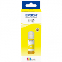 Epson 112 EcoTank Pigment C13T06C44A Ink Bottle, Yellow Epson 112 EcoTank Pigment C13T06C44A Ink Bottle, Yellow
