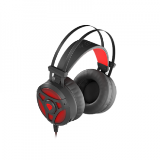 Genesis Gaming Headset Neon 360 Stereo Built-in microphone, Black/Red, Wired Genesis Gaming Headset Neon 360 Stereo Built-in microphone, Black/Red, Wired