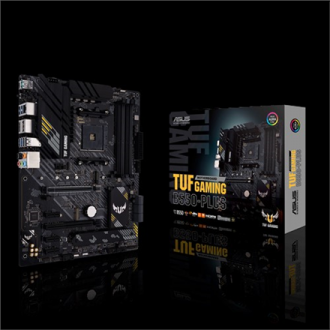 Asus TUF GAMING B550-PLUS Memory slots 4, Processor family AMD, ATX, DDR4, Processor socket AM4, Chipset AMD B