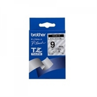 Brother TZe-121 Laminated Tape Black on Clear, TZe, 8 m, 9 mm