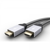 Goobay 75053 HighSpeed HDMI connection cable with Ethernet, 1m