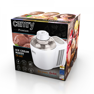 Camry Ice cream maker CR 4481 Power 90 W, Capacity 0.7 L, White Camry Ice cream maker CR 4481 Power 90 W, Capacity 0.7 L, White