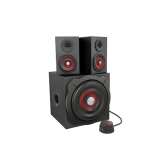 GENESIS Helium 610BT Computer Speakers, Wired, Bluetooth, Black