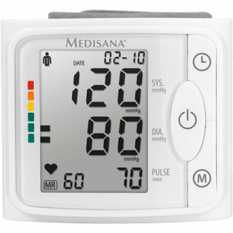 Medisana Wrist Blood pressure monitor BW 320 Memory function, Number of users Multiple user(s), Memory capacity 120 memory slots