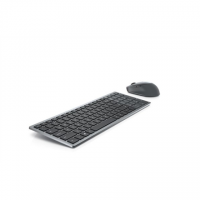 Dell Keyboard and Mouse KM7120W Wireless, 2.4 GHz, Bluetooth 5.0, Keyboard layout Nordic, Titan Gray Dell Keyboard and Mouse KM7120W Wireless, 2.4 GHz, Bluetooth 5.0, Keyboard layout Nordic, Titan Gray