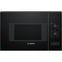 Bosch Microwave Oven BFL520MB0 20 L, Rotary knob, 800 W, Black, Built-in, Defrost function