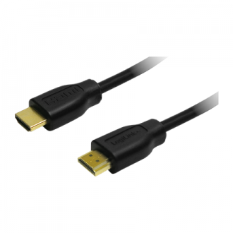 Logilink HDMI A male - HDMI A male, 1.4v 1.5 m, black, connection cable